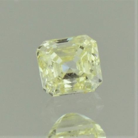Fancy Diamond octagon light yellow vs2 0.34 ct