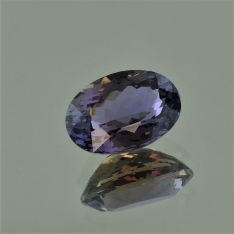 Tansanit, Oval facettiert (5,00 ct.) aus Tansania (Gilewy Hills)