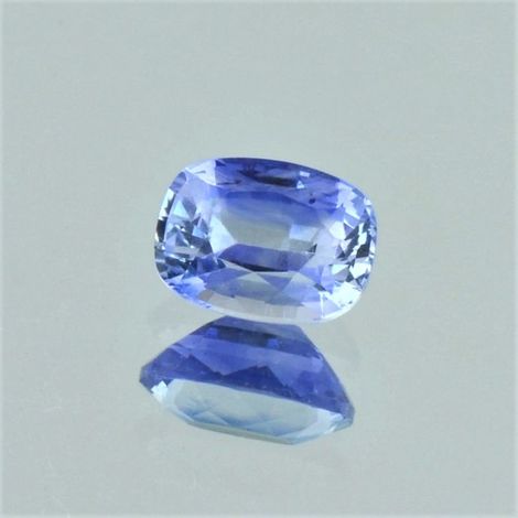 Sapphire cushion blau+hellblau 1.96 ct