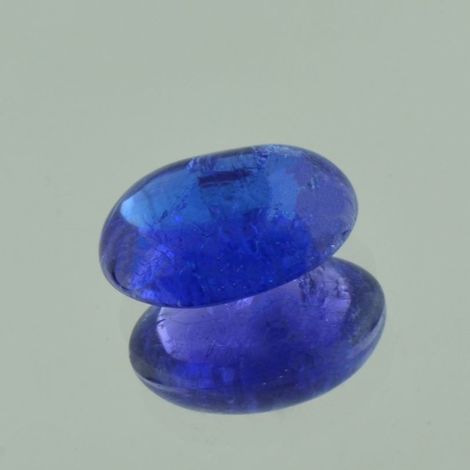 Tanzanite cabochon oval blue 12.09 ct