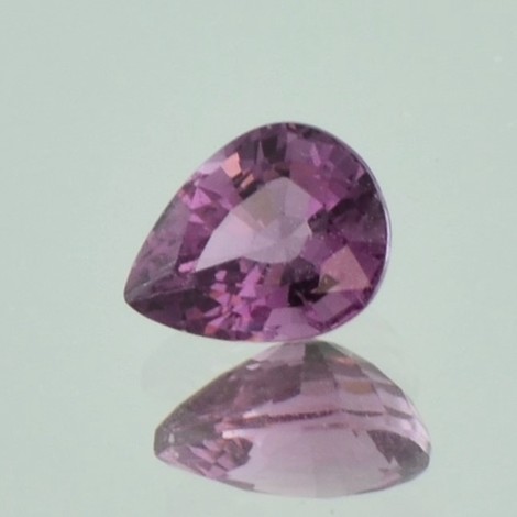 Spinel pear purple 1.66 ct