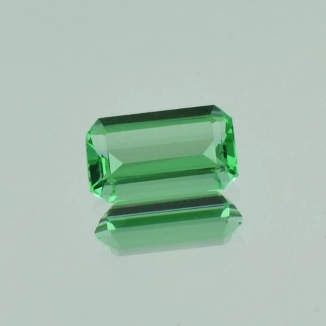 Tourmaline octagon light green 2.63 ct