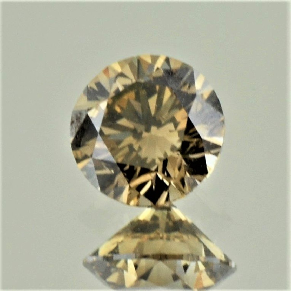 Farbdiamant Brillant braun 1,16 ct