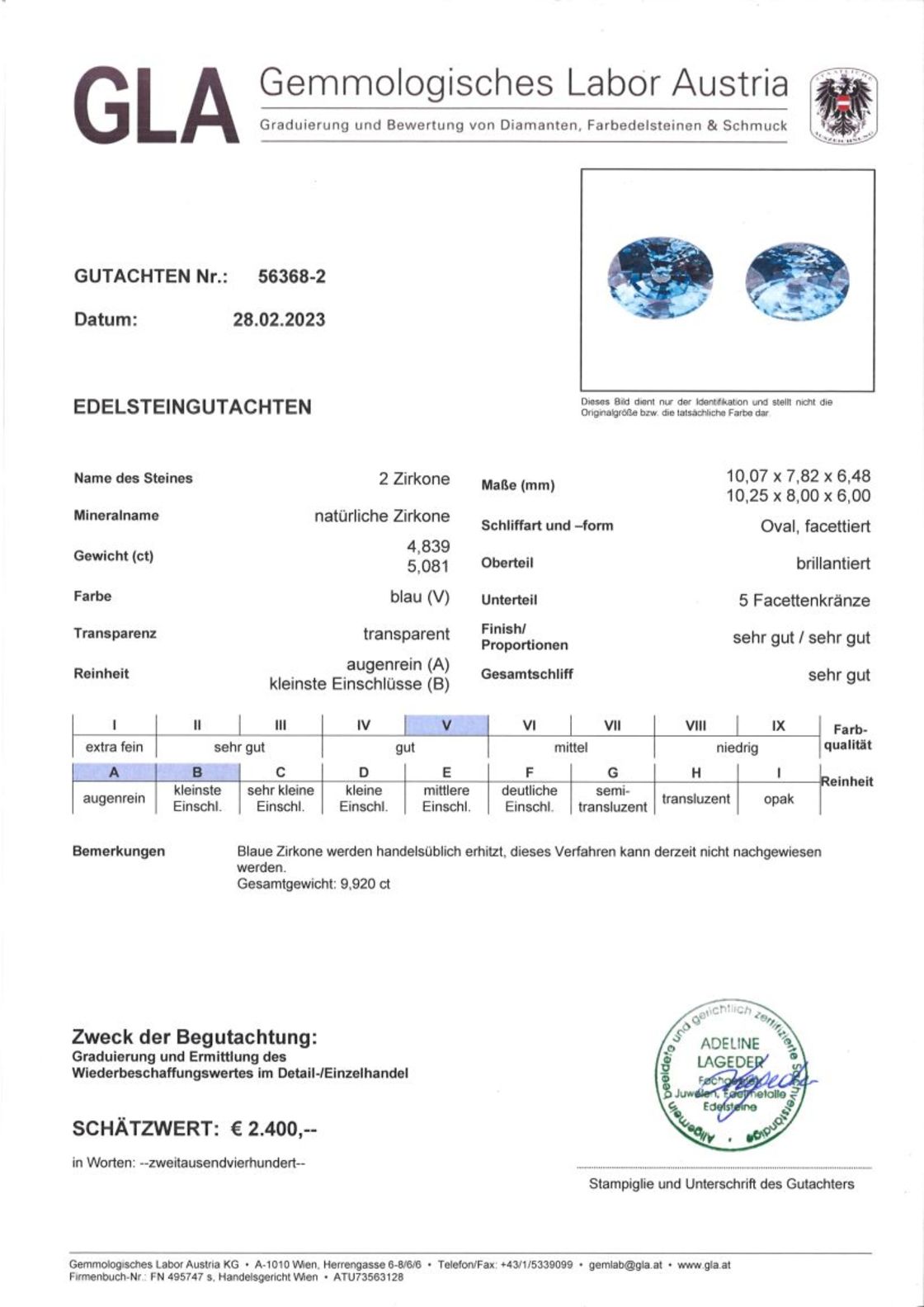 Zircon Pair