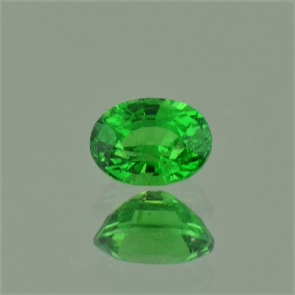 Tsavorit Granat oval intensives Grasgrün 1,21 ct