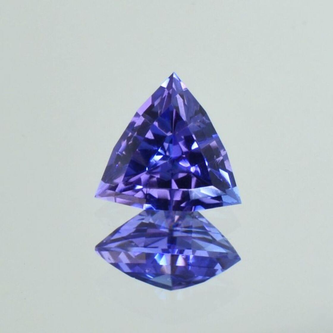 Tansanit Design-Trillion blau 1,79 ct