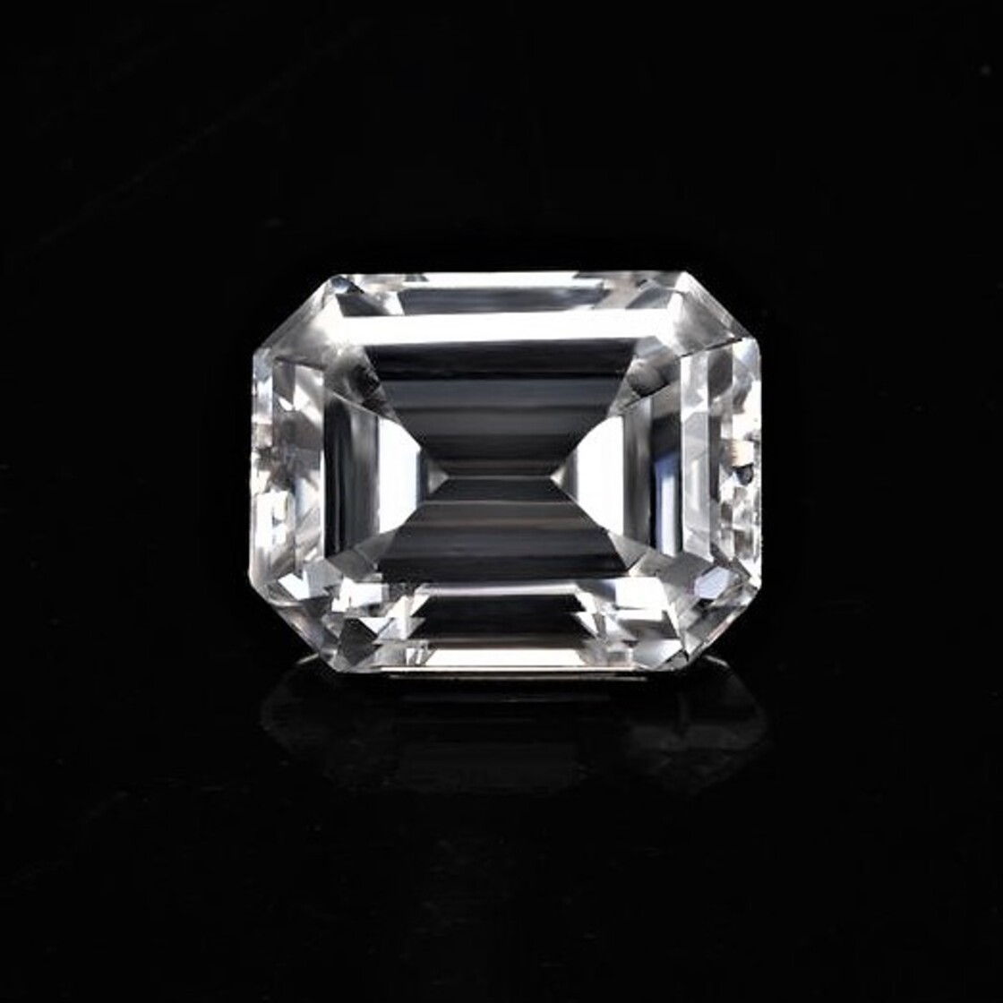 Diamant octagon hochfeines Weiss D lupenrein 0,44 ct