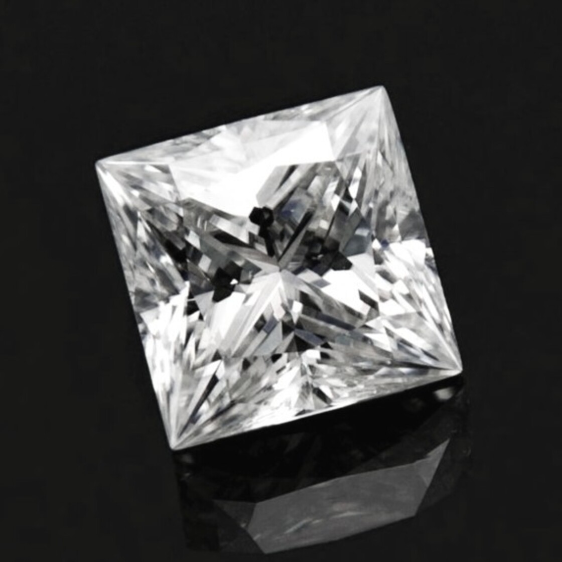 Diamant Princess feines Weiss G lupenrein 1,02 ct