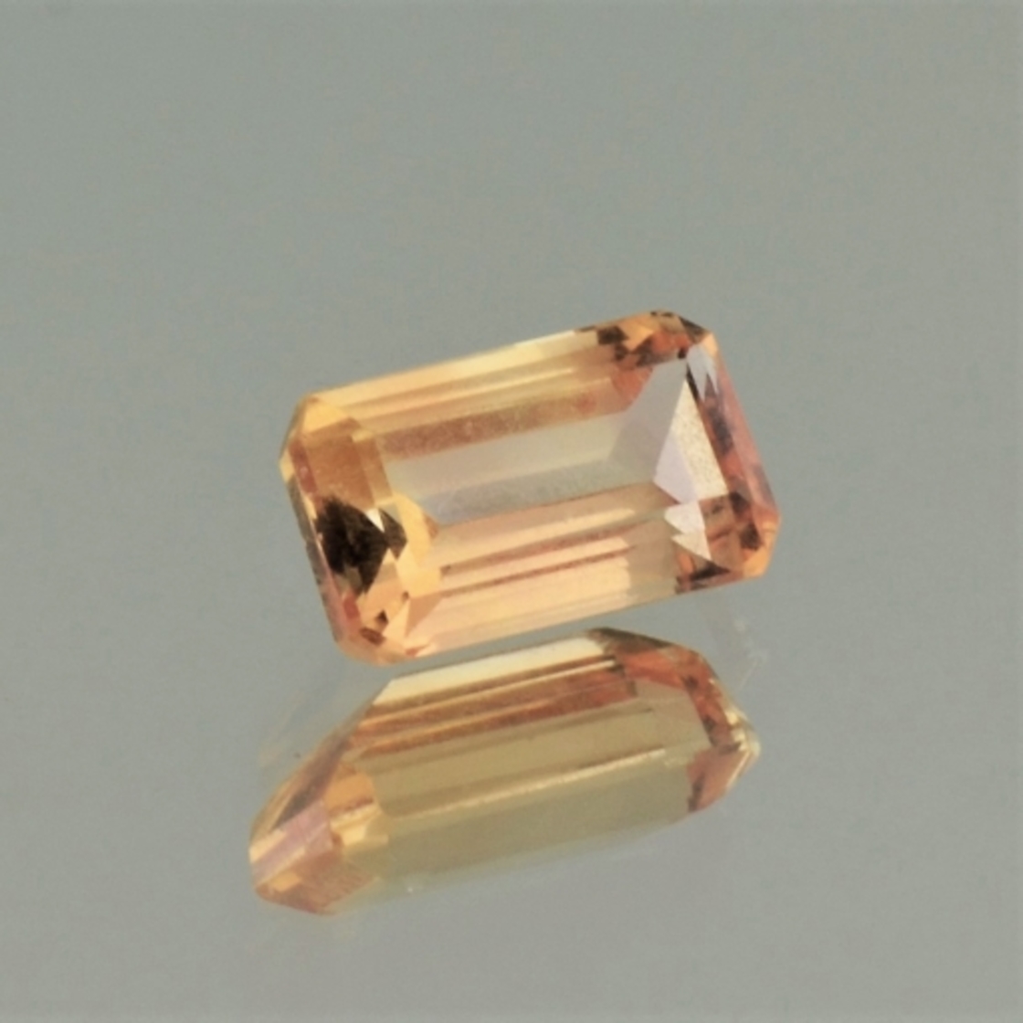 imperial Topaz octagon orange yellow 2.43 ct