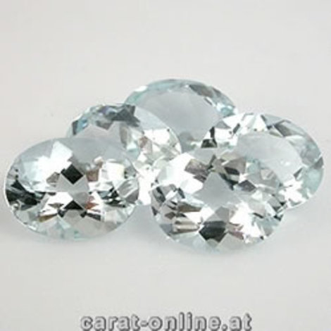 Aquamarin Lot Oval 4,0 ct Aquamarin Lot Oval 4,0 ct