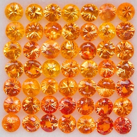 Saphir Lot, Brillant (ca. 10 ct.) aus Tansania (Songea) Saphir Lot, Brillant (ca. 10 ct.) aus Tansania (Songea)