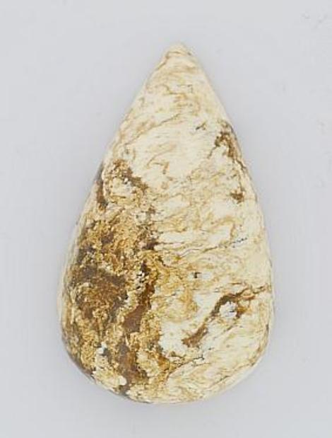 Jaspis, Tropfen-Cabochon (34,70 ct.) aus Indien Jaspis, Tropfen-Cabochon (34,70 ct.) aus Indien