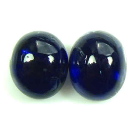 Sapphire Pair Cabo oval blue 4.98 ct Sapphire Pair Cabo oval blue 4.98 ct