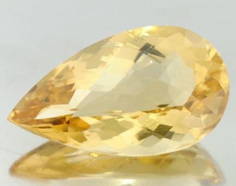 Goldberyll Tropfen-Schachbrett 29,68 ct Goldberyll Tropfen-Schachbrett 29,68 ct