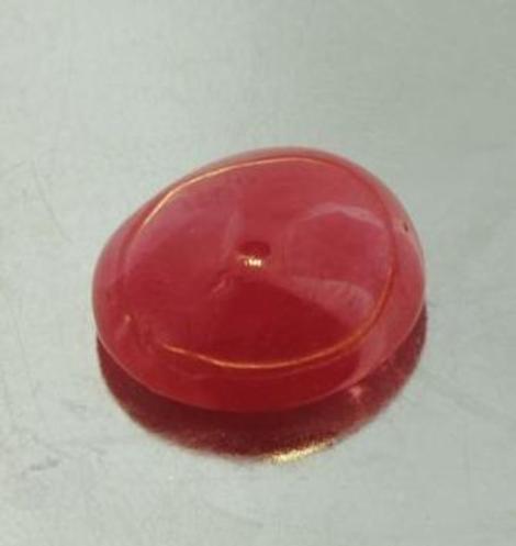 Rhodonite Cabo oval 6.6 Rhodonite Cabo oval 6.6