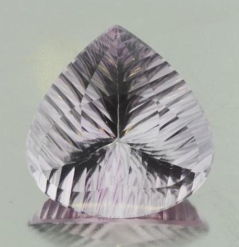 Amethyst pear lasercut very light lilac 44.59 ct Amethyst pear lasercut very light lilac 44.59 ct