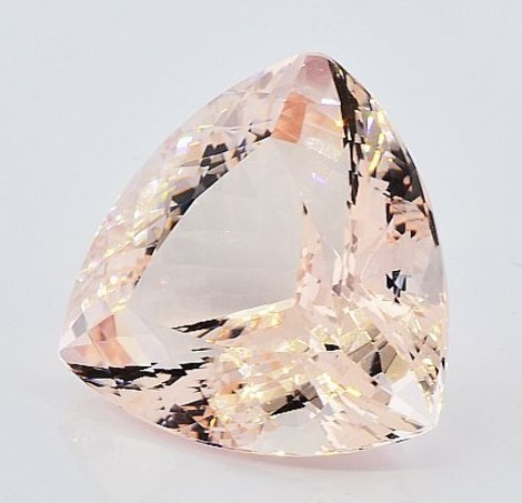 Morganite trillion 45.51 ct