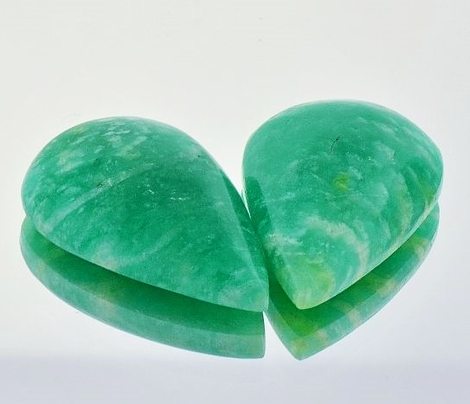 Amazonite Pair pear 44.33 ct Amazonite Pair pear 44.33 ct
