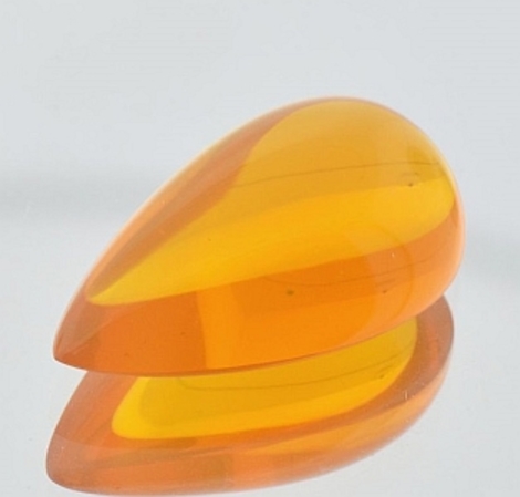 Fire Opal Cabo pear 9.17 ct Fire Opal Cabo pear 9.17 ct