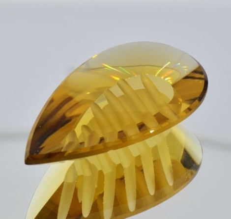 Citrine Tropfen-Design 21.54 ct