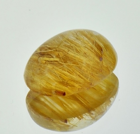 Rutilated Quartz cat´s-eye oval 12.46 ct Rutilated Quartz cat´s-eye oval 12.46 ct