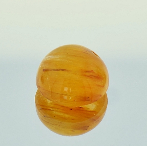 Katzenauge Rutilquarz, Rund Cabochon (5,70 ct.) aus Brasilien Katzenauge Rutilquarz, Rund Cabochon (5,70 ct.) aus Brasilien