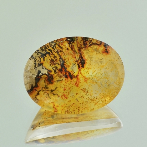 Dendritenquarz oval 31,47 ct