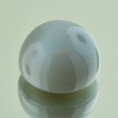 Grauer Mondstein, Rund Cabochon (12,85 ct.) aus Indien Grauer Mondstein, Rund Cabochon (12,85 ct.) aus Indien