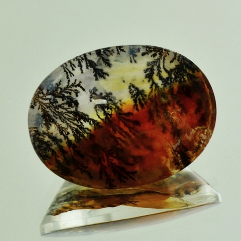Dendritenquarz, Oval (26,93 ct.) aus Brasilien Dendritenquarz, Oval (26,93 ct.) aus Brasilien