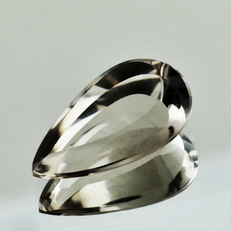 Smoky Quartz Tropfen-Design 14.90 ct Smoky Quartz Tropfen-Design 14.90 ct