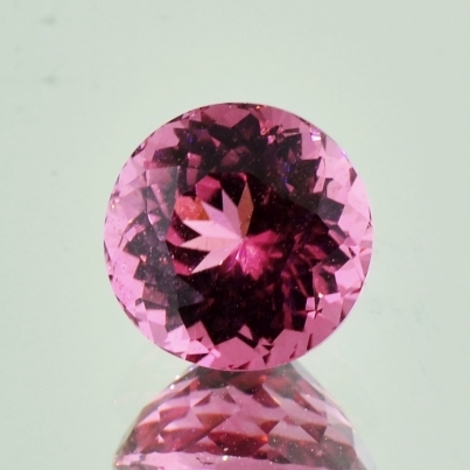 Turmalin, Rund facettiert (3,62 ct.) aus Brasilien Turmalin, Rund facettiert (3,62 ct.) aus Brasilien