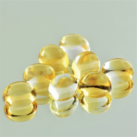 Citrine Lot Cabochon oval 38.17 ct Citrine Lot Cabochon oval 38.17 ct