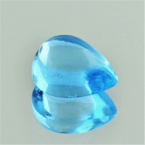 Blautopas Cabochon Tropfen 13,80 ct Blautopas Cabochon Tropfen 13,80 ct