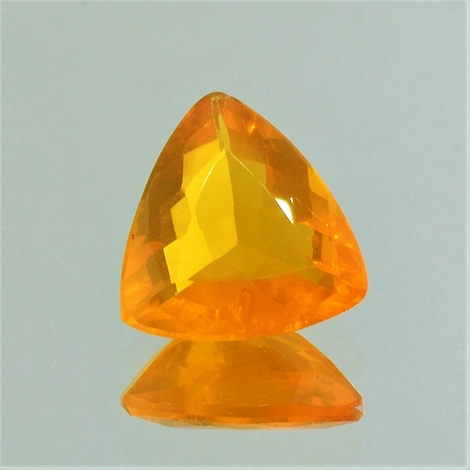 Feueropal, Triangel facettiert (3,11 ct.) aus Brasilien Feueropal, Triangel facettiert (3,11 ct.) aus Brasilien