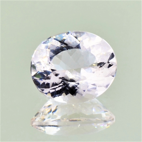 Morganit oval zartrosa 5,27 ct