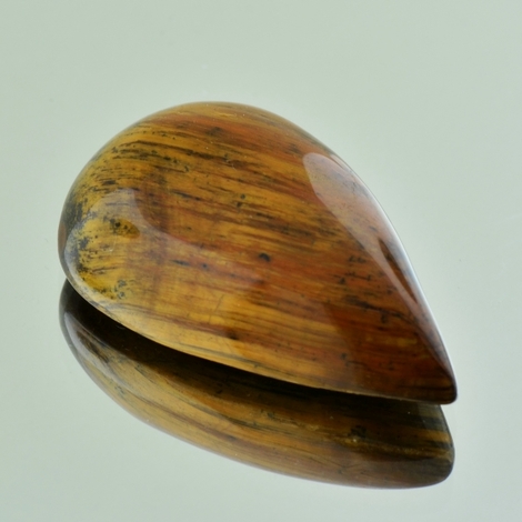 Tigerauge Cabochon Tropfen 66,40 ct Tigerauge Cabochon Tropfen 66,40 ct