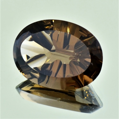 Smoky Quartz Oval-Design 22.17 ct Smoky Quartz Oval-Design 22.17 ct