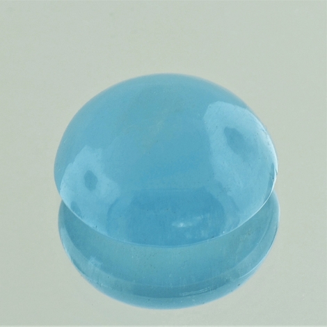 Aquamarin, Rund Cabochon (23,78 ct.) aus Madagaskar Aquamarin, Rund Cabochon (23,78 ct.) aus Madagaskar