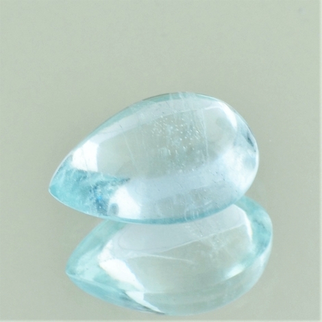 Aquamarin Cabochon Tropfen 6,01 ct Aquamarin Cabochon Tropfen 6,01 ct