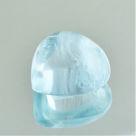 Aquamarin Cabochon Tropfen 6,48 ct Aquamarin Cabochon Tropfen 6,48 ct
