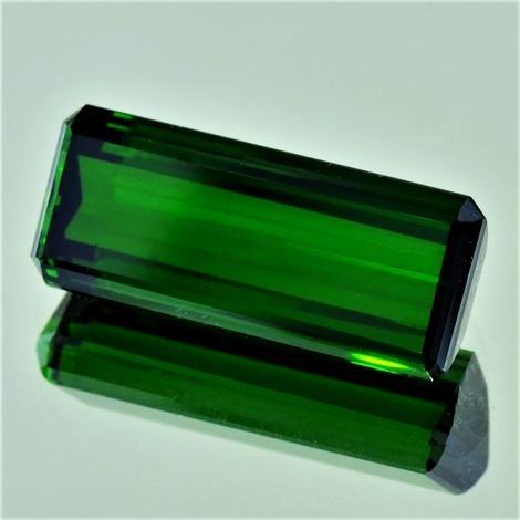 Green Tourmaline Tourmaline octagon green 23.15 ct