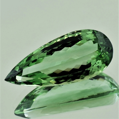Prasiolith Tropfen 39,13 ct Prasiolith Tropfen 39,13 ct