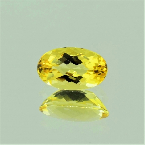 Goldberyll, Oval facettiert (1,3 - 1,5 ct.) aus Brasilien