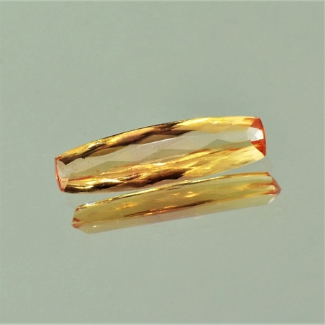 Imperial Topas, Antik facettiert (3,54 ct.) aus Brasilien (Ouro Preto)