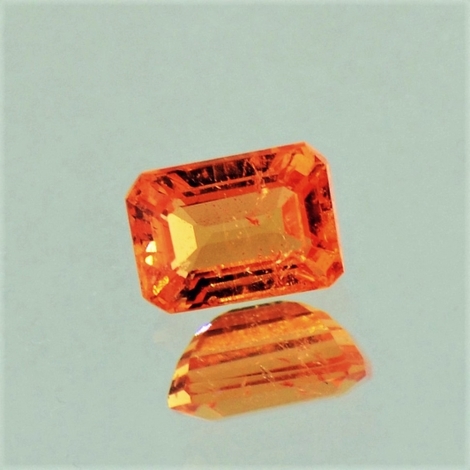 Mandarin-Granat octagon orange 1,20 ct Mandarin-Granat octagon orange 1,20 ct