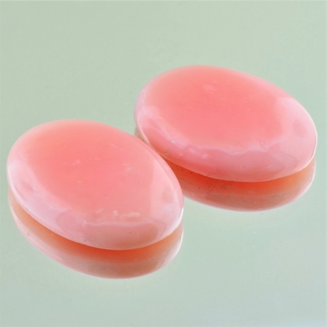 Opal Duo Cabochon oval rosa 56,68 ct Opal Duo Cabochon oval rosa 56,68 ct