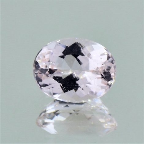 Morganit, Oval facettiert (3,75 ct.) aus Brasilien (Minas Gerais) Morganit, Oval facettiert (3,75 ct.) aus Brasilien (Minas Gerais)