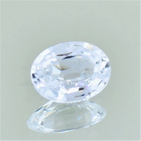 Zirkon, Oval facettiert (3,47 ct.) aus Kambodscha (Pailin) Zirkon, Oval facettiert (3,47 ct.) aus Kambodscha (Pailin)
