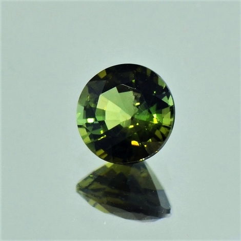 Verdelith, Rund facettiert (1,91 ct.) aus Nigeria Verdelith, Rund facettiert (1,91 ct.) aus Nigeria