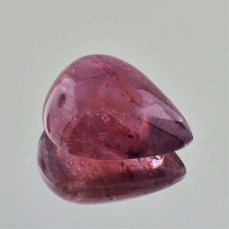 Turmalin Cabochon Tropfen rosarot 23,57 ct Turmalin Cabochon Tropfen rosarot 23,57 ct